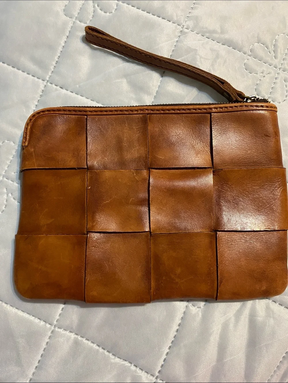 Patricia Nash Woven Wristlet Clutch